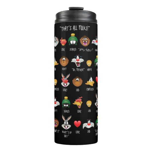 Bouteilles Isothermes Graphique Émoji LOONEY TUNES™ (Devant)