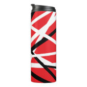 Bouteilles Isothermes Graphique rouge, noir et blanc (Tourné sur la droite)