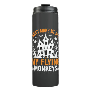 Bouteilles Isothermes Graphisme de maison hantée de singes volants Hallo