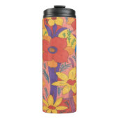 Bouteilles Isothermes Gras Bohemian Orange Garden Imprimer (Devant)