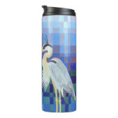 Bouteilles Isothermes Great Blue Heron bargello (Tourné sur la droite)