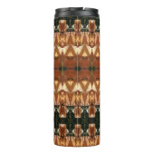 Bouteilles Isothermes Green & Amber Ikat (Dos)