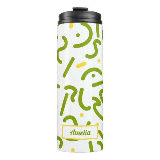 Bouteilles Isothermes Green Lines Thermal Tumbler (Devant)