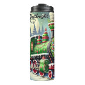 Bouteilles Isothermes Green Red Festive Train Moonlit Gifts (Devant)