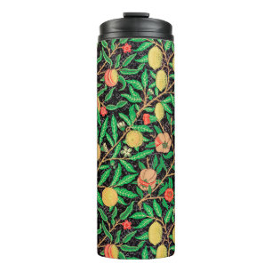 Bouteilles Isothermes Grenade et fleurs sur branches
