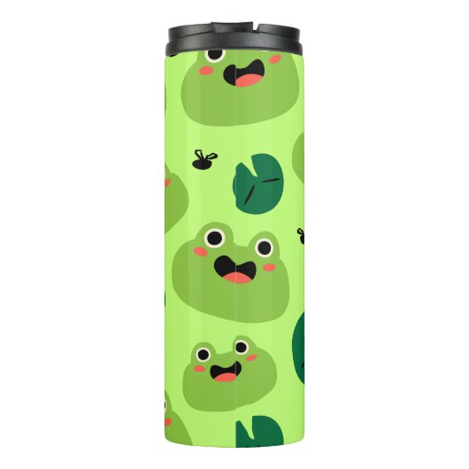 Bouteilles Isothermes Grenouille drôle (Dos)
