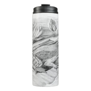 Bouteilles Isothermes Grenouille sur Lilypad Tumbler thermique
