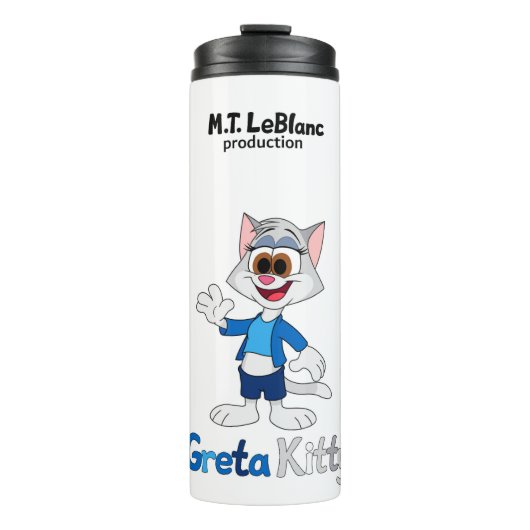 Bouteilles Isothermes Greta Kitty (Devant)