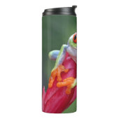 Bouteilles Isothermes Grille de texte personnalisée (Tourné sur la gauche)