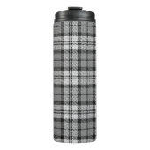Bouteilles Isothermes Gris Blackwatch Tartan Design Plaid (Devant)
