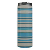 Bouteilles Isothermes Gris bleu rayé (Dos)