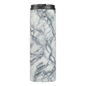 Bouteilles Isothermes Gris Chic & Aspect Marbre Blanc Glamour (Dos)