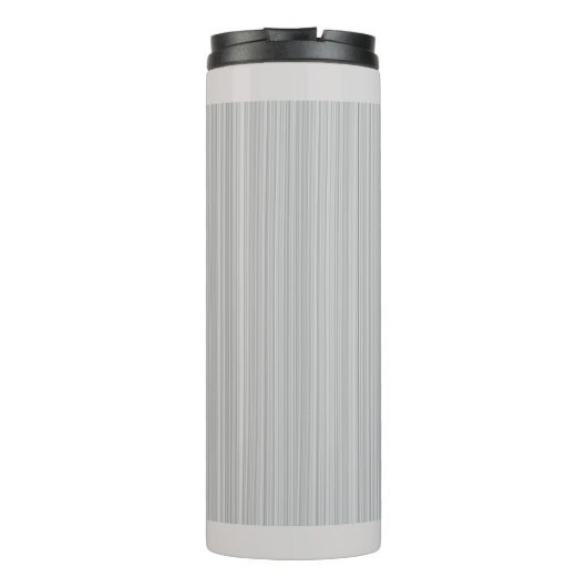 Bouteilles Isothermes Gris Clair Et Blancs Chic (Dos)