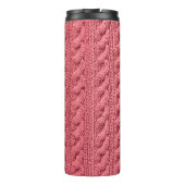 Bouteilles Isothermes Gros plan du motif de la texture du pull. (Dos)