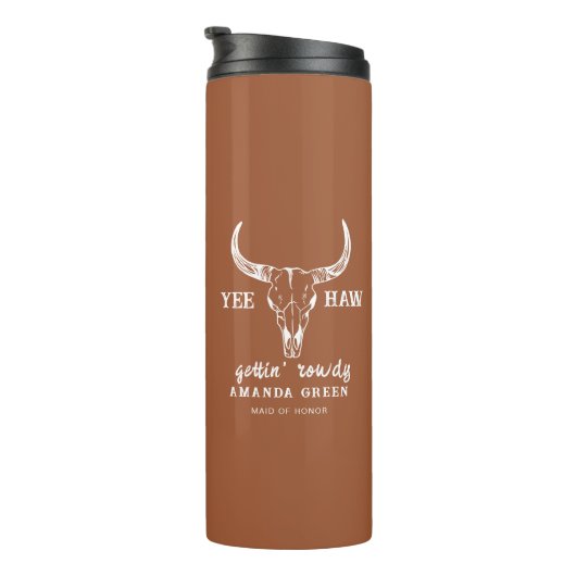 Bouteilles Isothermes Groupe de Mariage occidental Bachelorette (Tourné sur la droite)