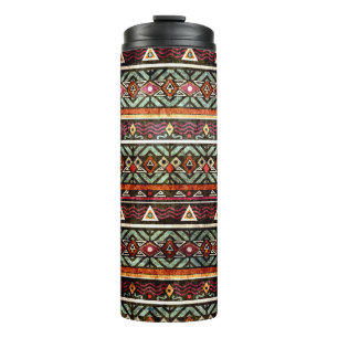Bouteilles Isothermes Groupe tribal : Ethno Retro Motif