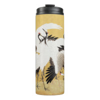 Grues d'horloges japonaises Vintage Bird Rich Clas