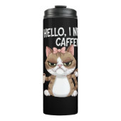 Bouteilles Isothermes Grumpy Cat Café Lover Design Cadeau (Devant)