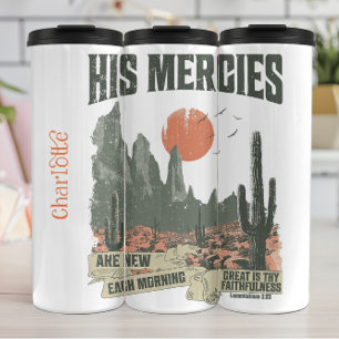 Bouteilles Isothermes Grunge Desert Christian Scripture Design