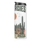 Bouteilles Isothermes Grunge Desert Christian Scripture Design (Tourné sur la droite)