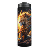 Bouteilles Isothermes Guardian of the Solar Threshold – Lion of Balance  (Devant)