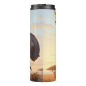 Bouteilles Isothermes Guerrier de girafe (Dos)