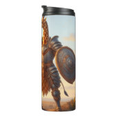 Bouteilles Isothermes Guerrier de girafe (Tourné sur la droite)