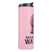 Bouteilles Isothermes Guerrier du cancer du sein (Tourné sur la gauche)