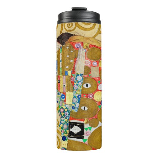 Bouteilles Isothermes Gustav Klimt Exécution Nouveau Couple (Devant)
