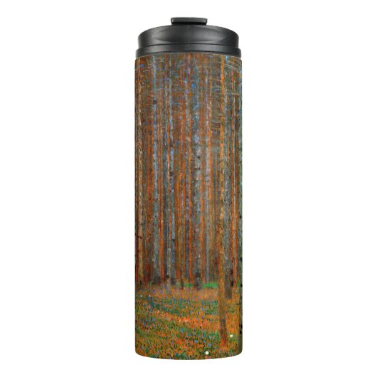 Bouteilles Isothermes Gustav Klimt - Forêt de pins de Tannenwald (Devant)
