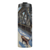 Bouteilles Isothermes Gustave Caillebotte - Le Pont de l'Europe (Devant)