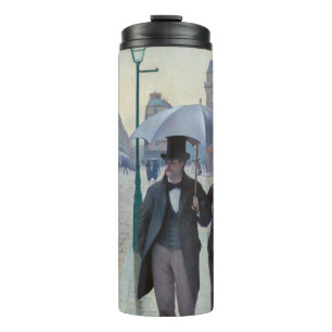 Bouteilles Isothermes Gustave Caillebotte - Rue de Paris ; Temps de plui