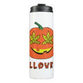 Bouteilles Isothermes Halloweed Funny Hippie Citrouille Halloween (Devant)