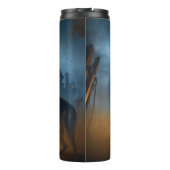 Bouteilles Isothermes Halloween berger allemand effroi (Dos)