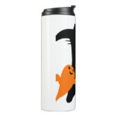 Bouteilles Isothermes Halloween chat effrayé (Tourné sur la gauche)