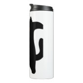 Bouteilles Isothermes Halloween chat effrayé (Tourné sur la droite)