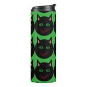 Bouteilles Isothermes Halloween Chat noir Tumbler thermique (Tourné sur la gauche)