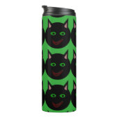 Bouteilles Isothermes Halloween Chat noir Tumbler thermique (Tourné sur la droite)
