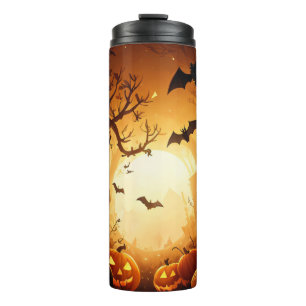Bouteilles Isothermes Halloween/chauve-souris/Citrouille/automne