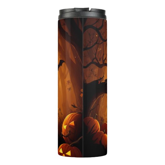 Bouteilles Isothermes Halloween/chauve-souris/Citrouille/automne (Dos)