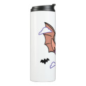 Bouteilles Isothermes Halloween chauve-souris volant mignonne (Tourné sur la gauche)