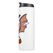 Bouteilles Isothermes Halloween chauve-souris volant mignonne (Tourné sur la droite)