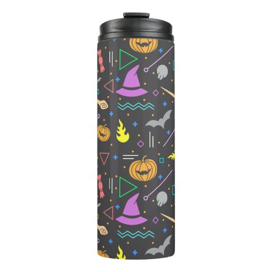 Bouteilles Isothermes Halloween chauves-souris WaterColor Motif moderne (Devant)