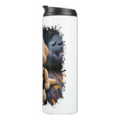 Bouteilles Isothermes Halloween chien Goldendoodle (Tourné sur la droite)