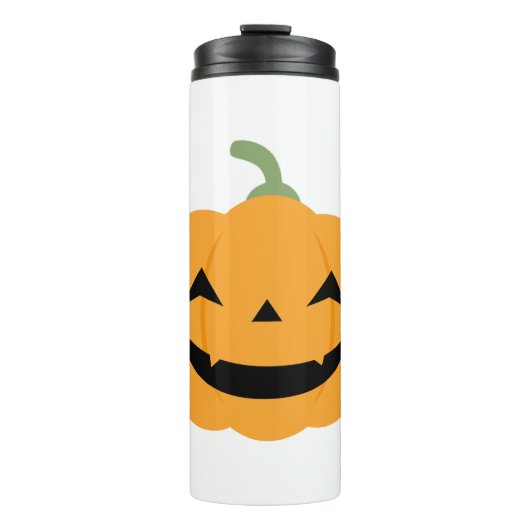 Bouteilles Isothermes Halloween citrouille (Devant)