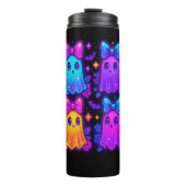 Bouteilles Isothermes Halloween Coquette Iridescente (Devant)