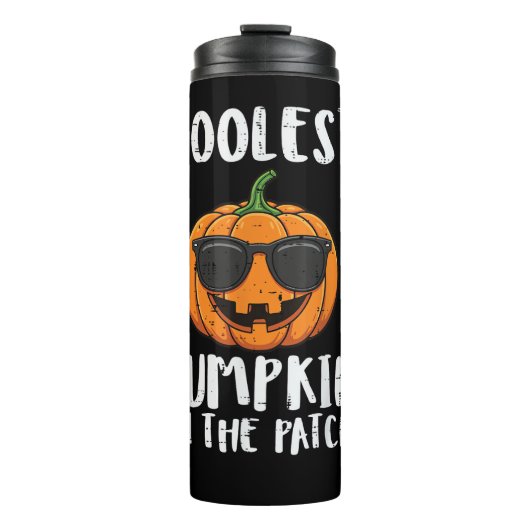 Bouteilles Isothermes Halloween Costume de Patch de Citrouille le Plus C (Devant)