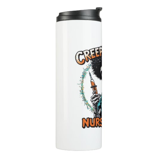 Bouteilles Isothermes Halloween Creepin It Real! Édition infirmière clas (Tourné sur la gauche)