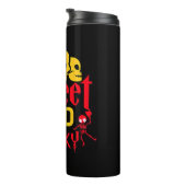 Bouteilles Isothermes Halloween.Doux et Éffrayant (Tourné sur la droite)