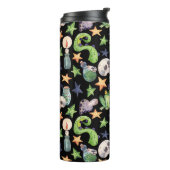 Bouteilles Isothermes Halloween éffrayant : Motif à main foncée. (Tourné sur la gauche)